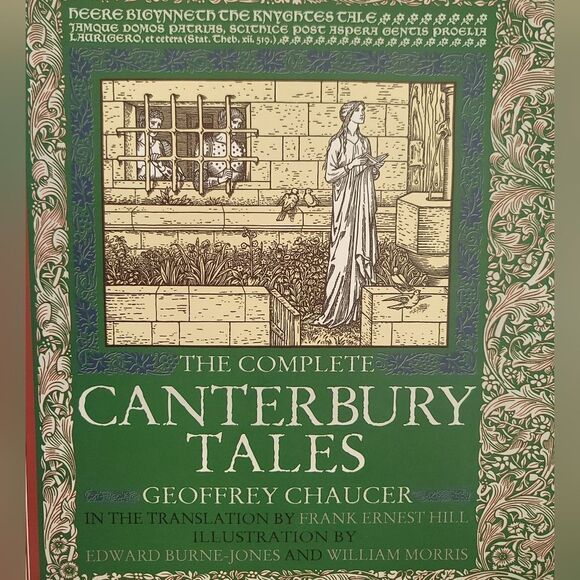 Book Complete Canterbury Tales Geoffrey Chaucer Giftable #527 - Picture 3 of 16